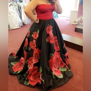 Rose Prom Dress🌹🖤